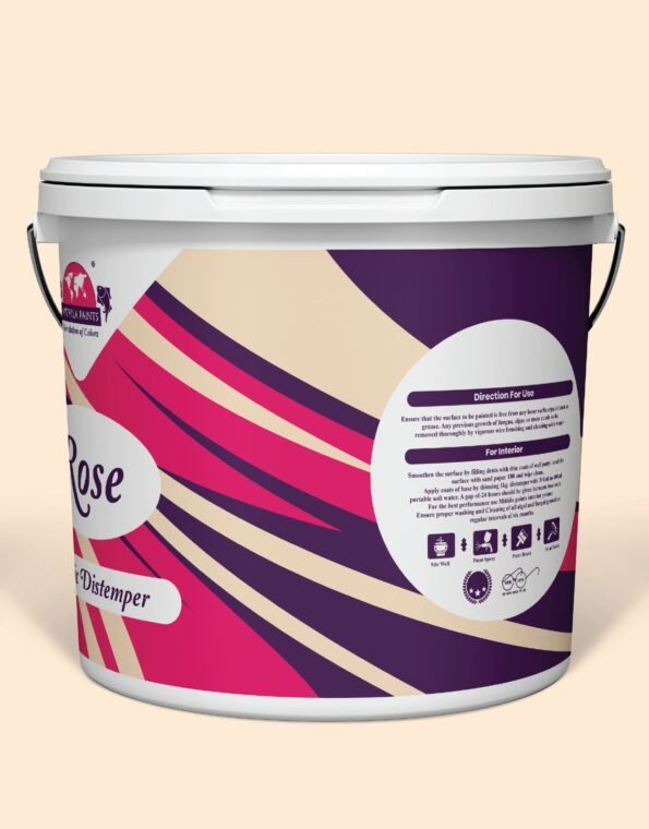 Rose Acrylic Distemper